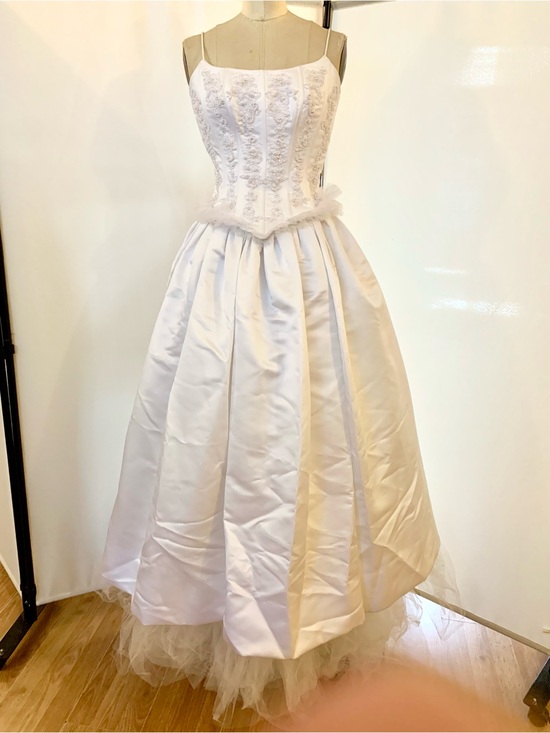 Davids bridal Dresses & Skirts - David’s Bridal Oleg Cassini Wedding ballgown style  corset top Skirt 4